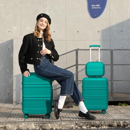 28 Inch Luggage Expandable Suitcase with Spinner Wheels TSA Lock