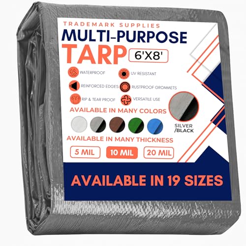 Tarp Cover Silver (46.5001 Sq Ft)