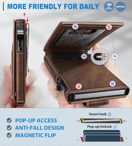 Airtag Wallet for Men Money Clip 9 (9 Count)