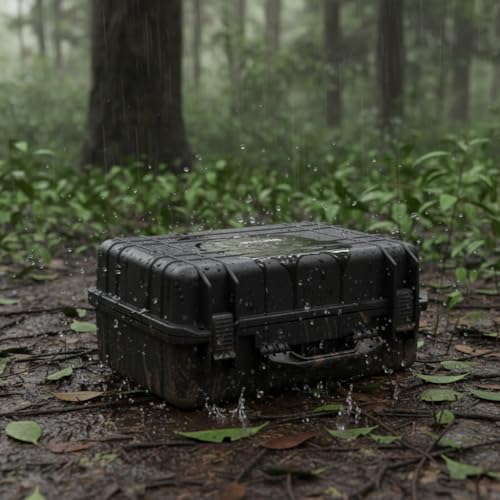 Portable All Weather Waterproof Camera Case with Customized Fit Foam