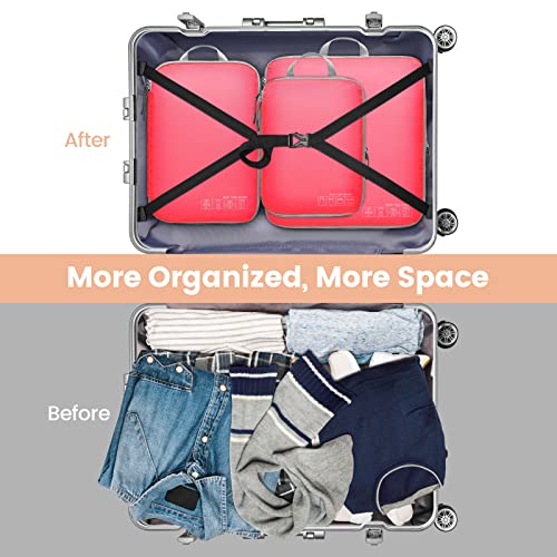 Compression Packing Cubes for Travel (4 Count)