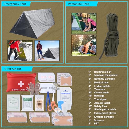 Survival Kit Gifts for Fathers Day Men
