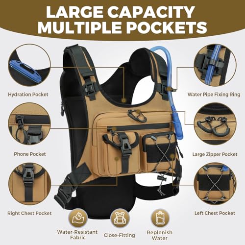 USA Patent Running Hydration Vest Backpack