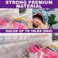 Premium Clear Invisible Acrylic Hangers (50 Count)