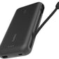 Belkin Portable Charger, Power Bank with Integrated Cable 20000 mAh 30W - Fast Charging USB C Power Delivery, iPhone Charger - iPhone 16 Series, iPad Pro, Galaxy S25 Series, & More - Black