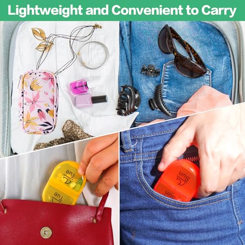 Weekly Travel Pill Organizer 2 Times a Day AM PM Rainbow Pill Box