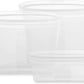 Zip Top Reusable Food Storage Bags | 3 Bag Set [Frost] | Silicone Meal Prep Container | Microwave, Dishwasher and Freezer Safe | Made in the USA