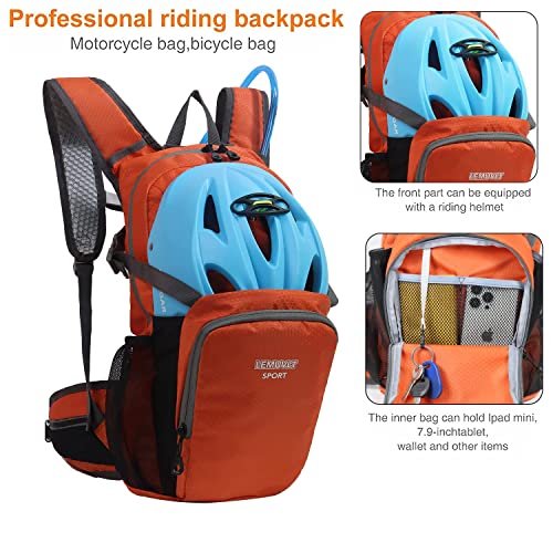 Hiking Daypack Rucking Backpack 15L Lightweight Waterproof