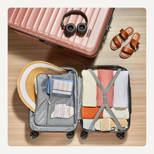 2 Piece Hardshell Suitcases Set