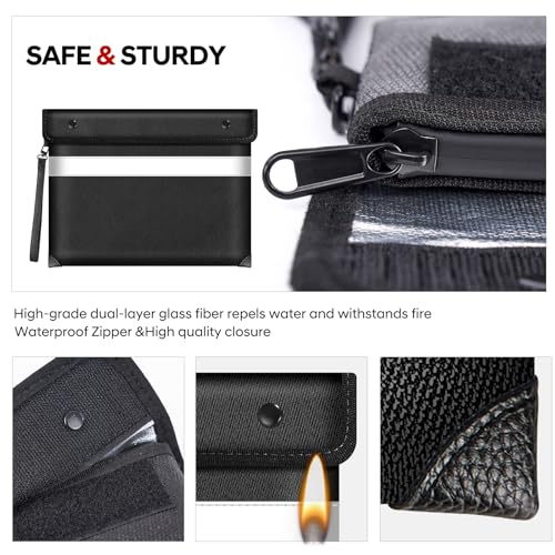Fireproof Bag Dual Reflective Strips