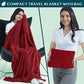 Travel Blanket Pillow