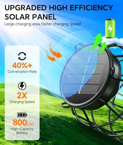 Solar Lanterns Outdoor Waterproof (4 Count)