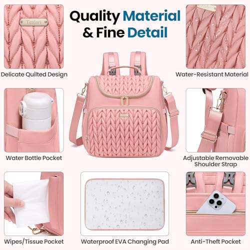 4 in 1 Convertible Diaper Bag Backpack