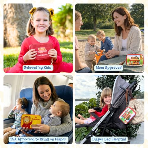 KeepGoing Daniel Tiger’s Travel First Aid Kit for Kids