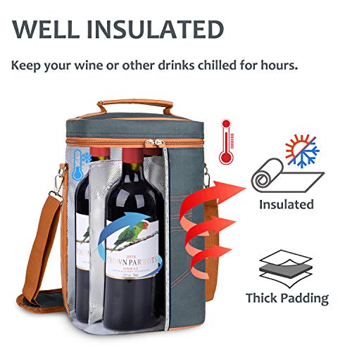 4 Bottle Wine Gift Carrier