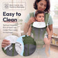 6-in-1 Baby Carrier with Hip Seat, Ergonomic Newborn to Toddler Carrier 7–50 lbs, Front Back Hip Carry, Lumbar Support, Sun Hood, Safety-Certified, Seaweed Green