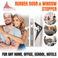Rubber Door Stopper & Window Wedge (2 Count)