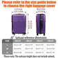 26 Inch Waterproof Clear Suitcase Cover