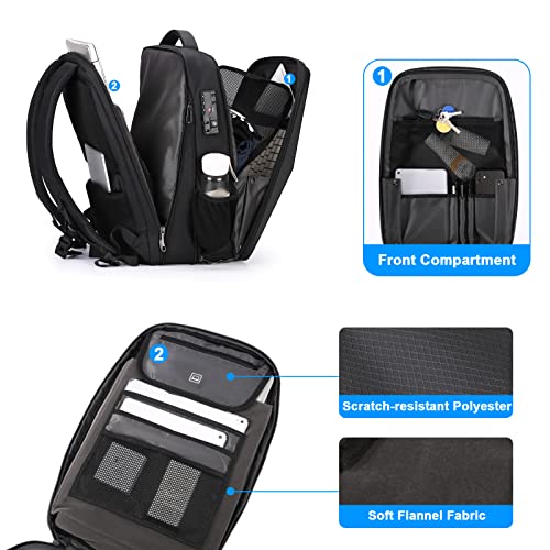 Hardshell Backpack Expandable