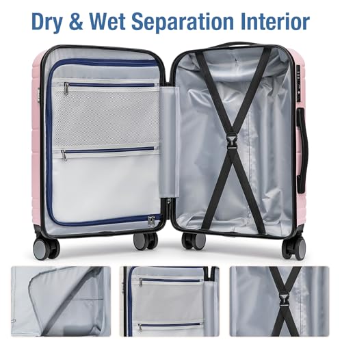Carry On Luggage 22x14x9 Airline Approved