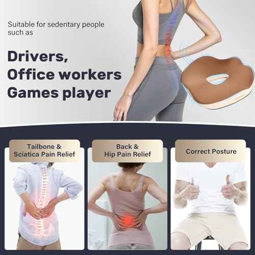 Car Seat Cushion with Memory Foam