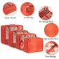 8 Set Packing Cubes Luggage Packing Organizers for Travel Accessories