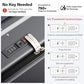 26 Inch Large Checked Luggage PC Hard Shell Suitcase Top Opening Aluminum Frame Travel Suitcases with Wheels