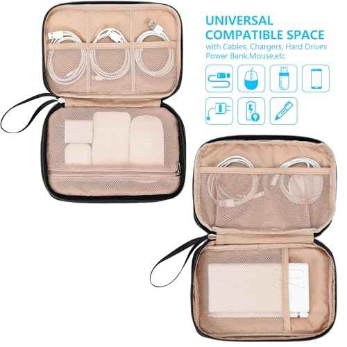 Electronics Travel Organizer Cord Case
