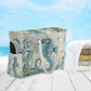 Large Beach Bags Totes Canvas Tote Shoulder Bag Soft Wave Water Resistant Bags for Gym Travel Daily Ocean