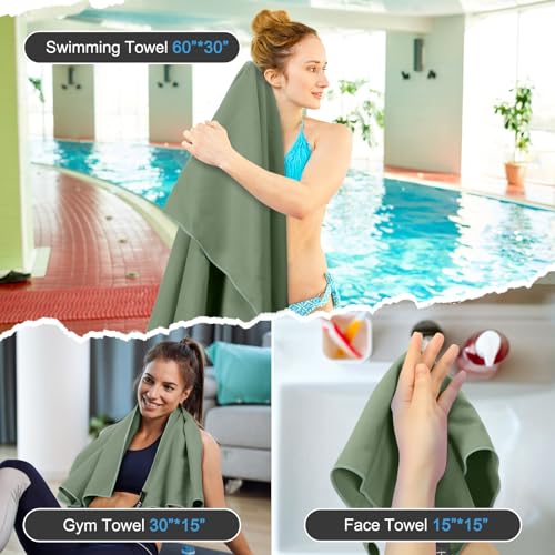 Quick Dry Travel Towel (3 Count)