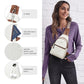 Sling Bag For Women Fanny Pack Faux Leather Small Casual Day