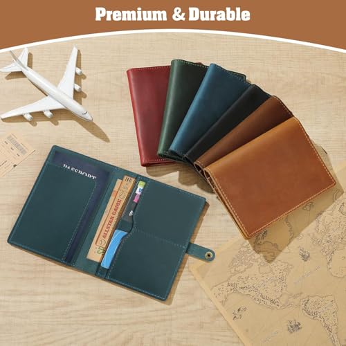 Genuine Leather Passport Holder For Travel
