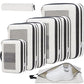Compression Packing Cubes for Travel (8 Count)