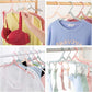 24 Pcs Travel Hangers with 48 Pcs Clips (24 Count)