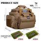 Fishing Tackle Bag with 4PCS 3700 & 2PCS 3600 Tackle Boxes (6 count)