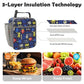 Kids Lunch box Insulated Soft Bag Mini Cooler Back to School Thermal Meal Tote Kit for Girls