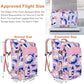 40L Expandable Carry On Travel Backpack with 4 Packing Cubes