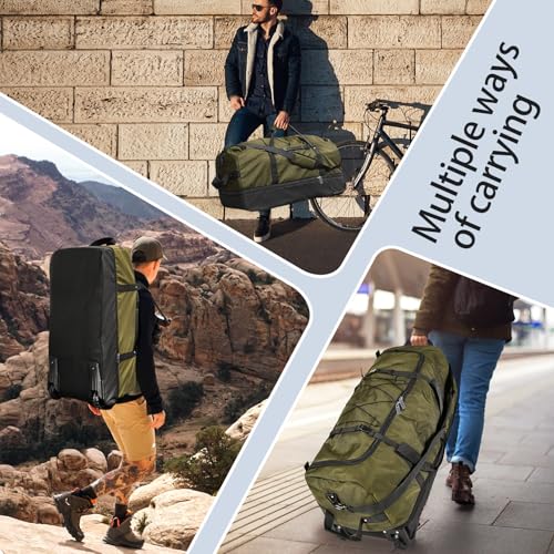 110L Expandable to 140L 32” Foldable Oxford Soft