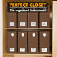 8 Pack Bed Sheet Organizers and Storage (8 Count)