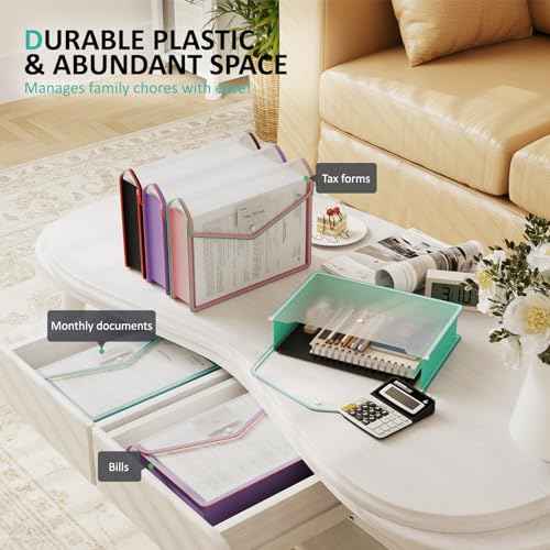 Plastic Expanding File Folder