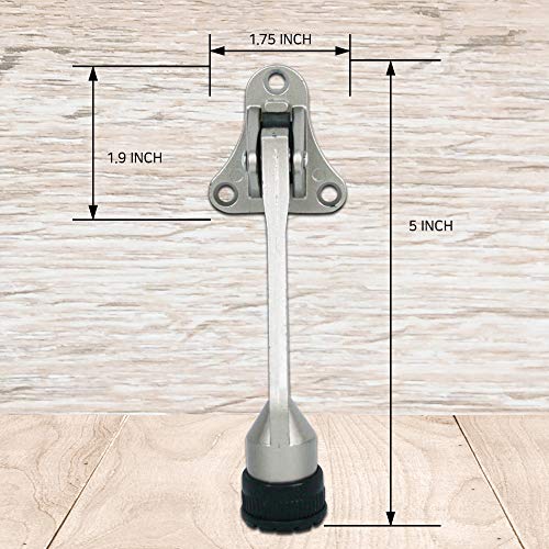 Door Stopper Kick Down Door Stops for Heavy Doors (12.15 Count)