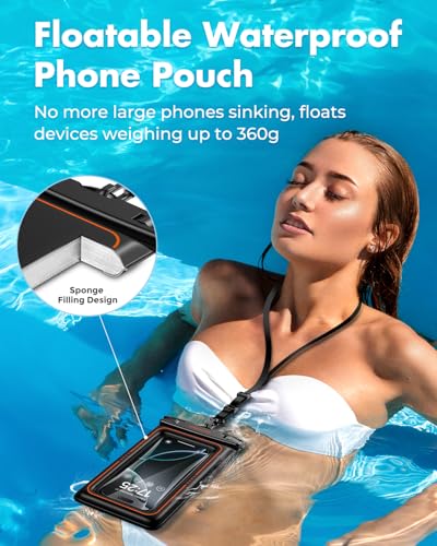 Waterproof Phone Pouch 2 Pack (2 Count)