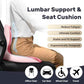 Car Seat Cushion and Lumbar Support Pillow One Piece