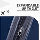 Carve 25 Inch Medium Expandable Hardside Upright Suitcase