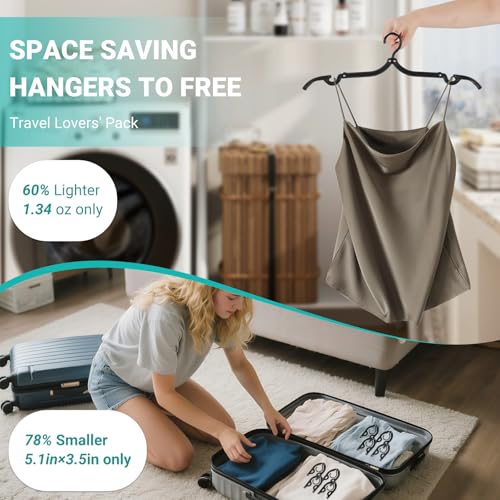 10 Pcs Travel Hangers (10 Count)