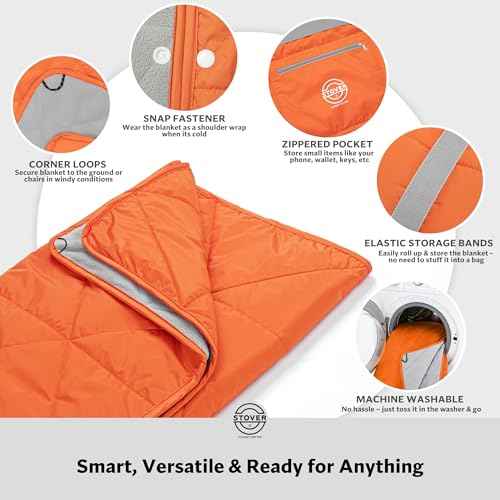 Large Waterproof Outdoor Stadium Blanket