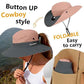 Women's Ponytail Safari Sun Hat