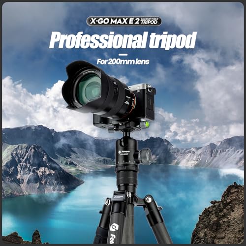 X GO Max 68" Carbon Fiber Camera Tripod