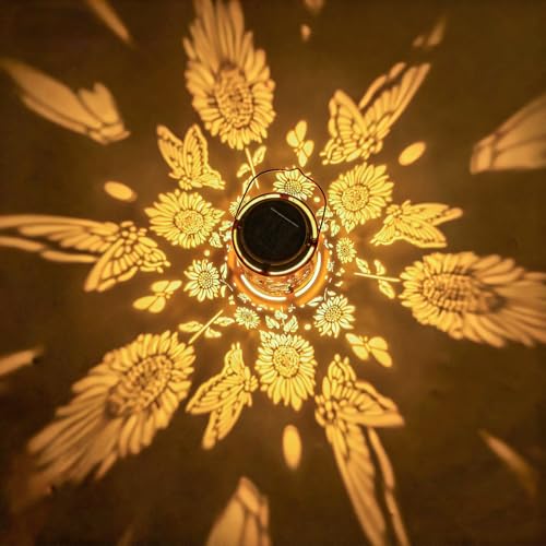 Sunflower Solar Lanterns (2 Count)