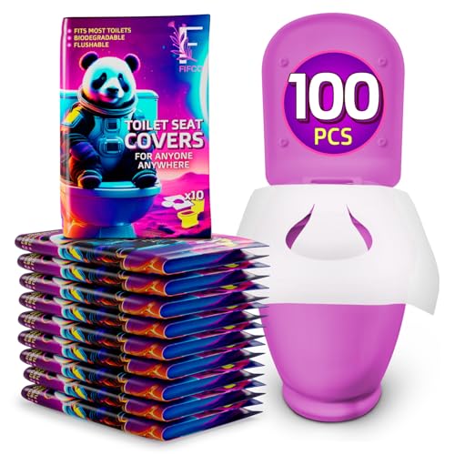 100 Pcs Disposable Toilet Seat Cover